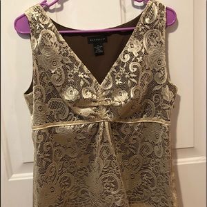 Lace sleeveless top